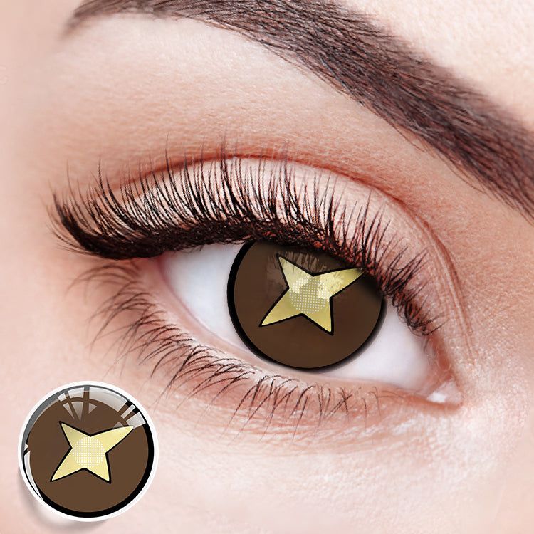 Lentes de contacto Mushroom Magic Brown